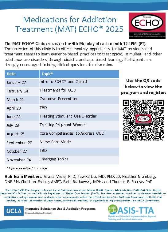 MAT Echo 2025 Schedule