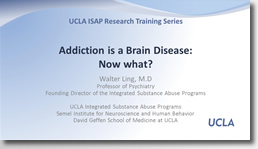 Image link to Addiction is a Brain Disease video page