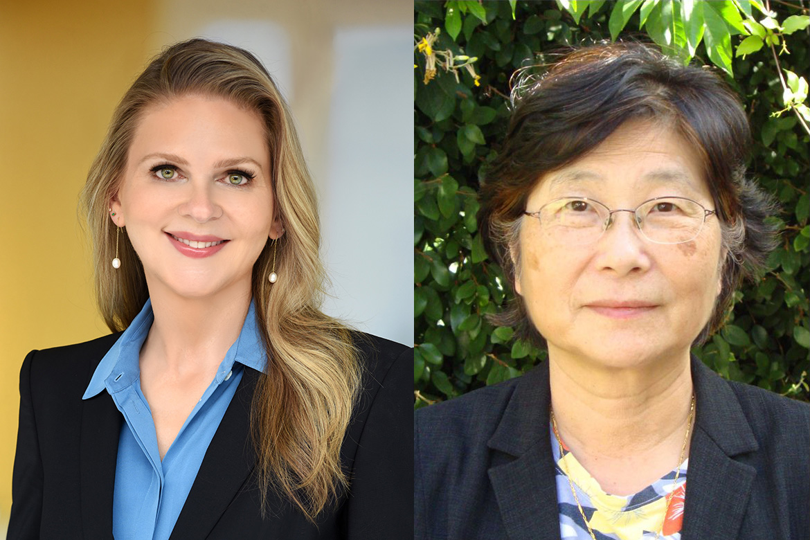 Dr. Larissa Mooney and Dr. Yih-Ing Hser. UCLA HEAL Grant Recipients